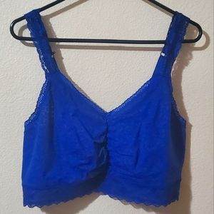 NWOT Torrid size 3 unlined 4-way stretch lace bralette